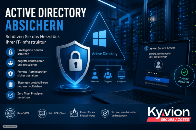 Active Directory absichern – Warum der Schutz Ihres Verzeichnisdienstes heute wichtiger ist denn je | Kyvion Security Blog