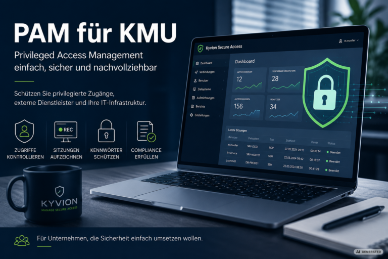 PAM für KMU – Privileged Access Management muss nicht kompliziert oder teuer sein | Kyvion Security Blog