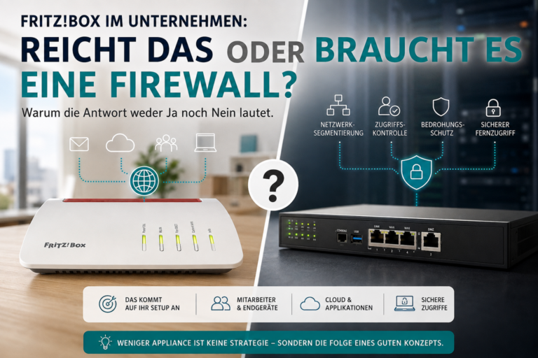 Reicht eine FRITZ!Box für Unternehmen? Warum die Antwort weder Ja noch Nein lautet | Kyvion Security Blog