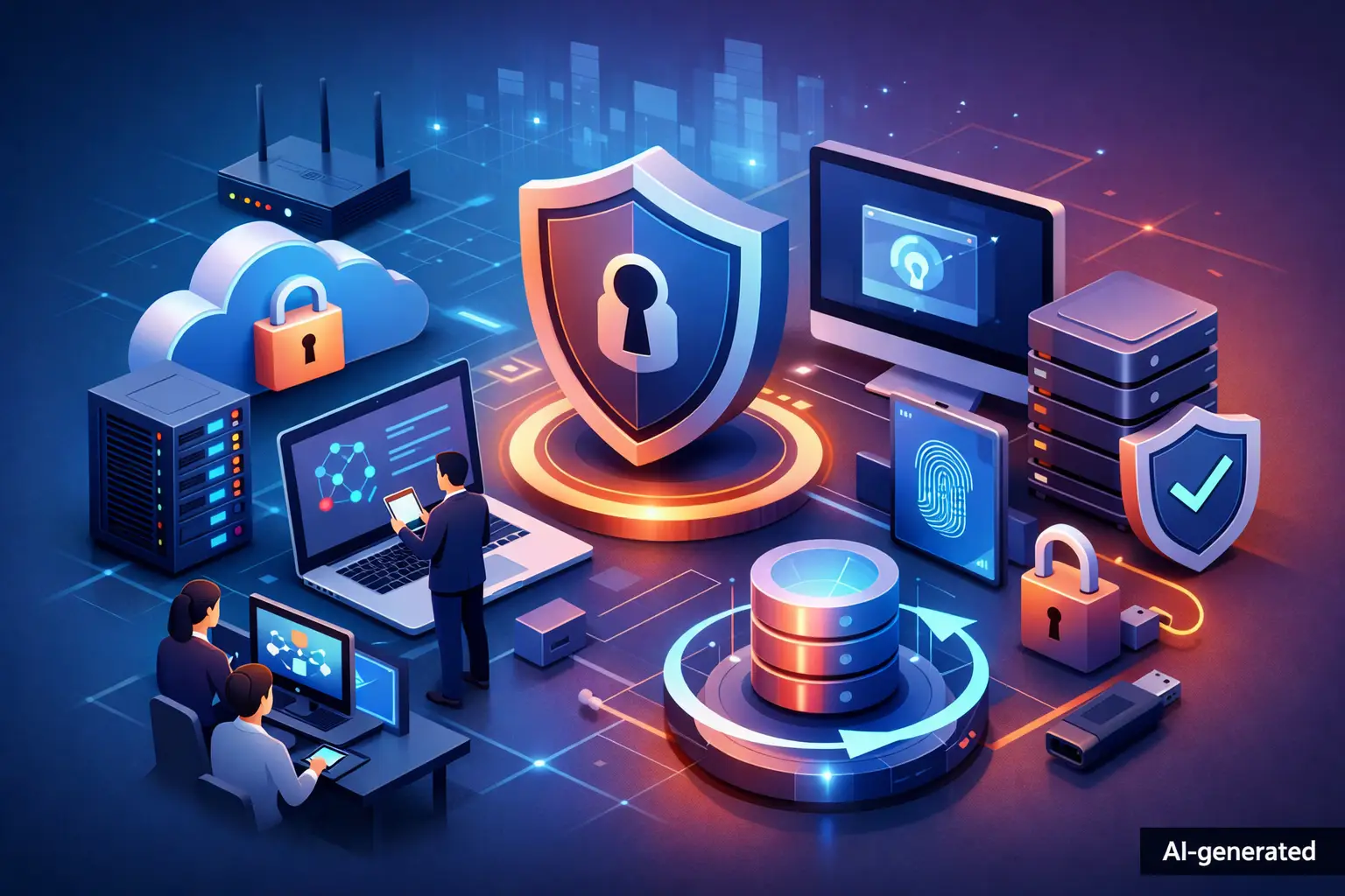 Leitfaden zum Aufbau von Cyber-Resilienz im KMU