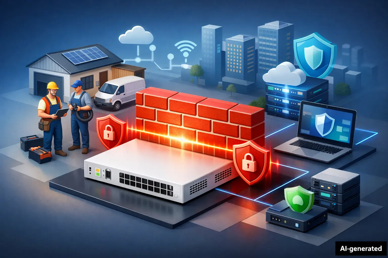 Fortinet Firewall für Handwerk richtig planen