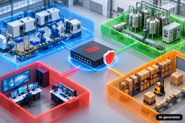 Fortinet Segmentierung im Produktionsbetrieb | Kyvion Security Blog