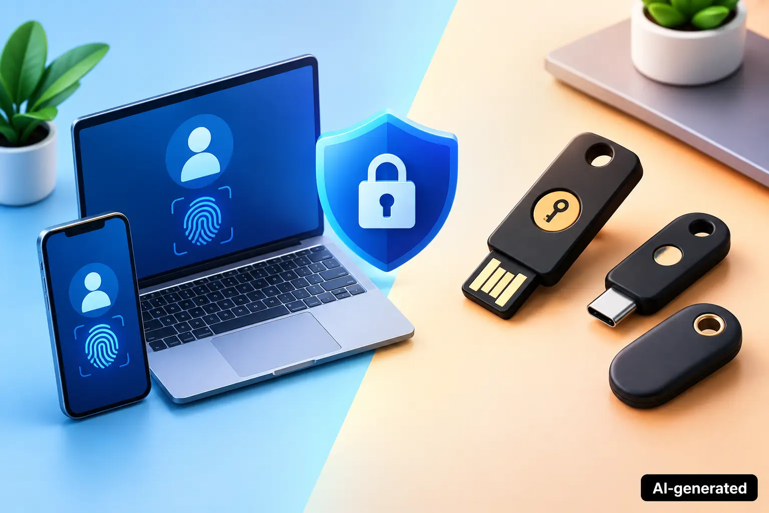Passkeys versus Hardware Security Keys im Vergleich